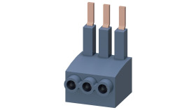 Blok zaciskowy Blok styków zasilania Rozrusznik silnika trójfazowego SIRIUS 3RM1 40 x 24 x 22 mm