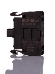 Moduły podświetlające styków Eaton M22 blokada Blok świetlny 85 → 264V ac LED