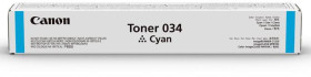 Canon Toner 034 tusz oryginalny Cyjan 7300 strony 9453 B 001