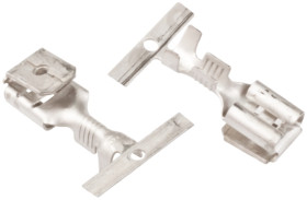 Konektor płaski Żeński 6.35 x 0.8mm długość 20.1mm Izolacja: Nieizolowane Cyna