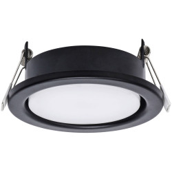 Megatron MT76331 Flush Mount Light GX53 Black 1 Pc