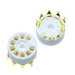 Podstawka lampowa noval do druku 18mm Gold