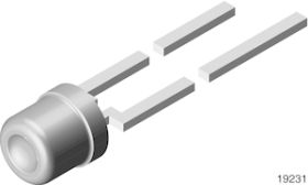 TLVY42N1P2-34 Backlighting LED in &#216; 3 mm Tinted Non-Diffused Package