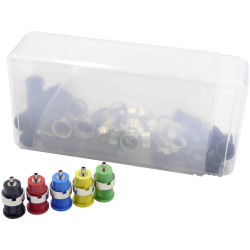 Schnepp 354 000055 Safety Jack Socket 24 pieces Multi-Colour Set