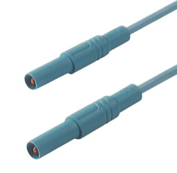 934172102, PA, 16A, 1000V ac/dc, kolor: Niebieski, dł. 500mm, -15 → +75°C, Hirschmann Test & Measurement