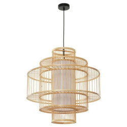 Lampa wisząca Stela rattanowa 1xE27 Light Prestige