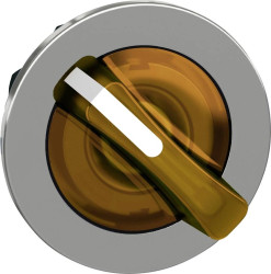 Schneider Electric ZB4FK1253 ZB4FK1253 Element czołowy przełącznika wyboru płaski (Ø) 30.5 mm chrom, żółty 1 szt.