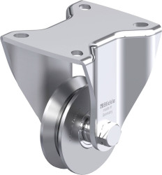 Blickle 937238 BH-DSPK 75K Koło stałe z blachy stalowej Średnica koła: 75 mm Maksymalne obciążenie: 250 kg 1 szt.