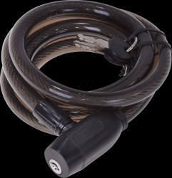 Bike - bike lock, Ø 15 mm, 180 cm, black