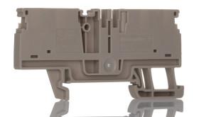 Kostka zaciskowa na szynie DIN Weidmuller poziomy: Pojedynczy 28 → 12AWGWciskane A 24A 800 V