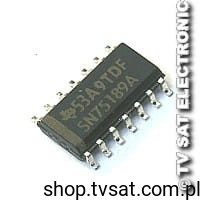 IC Quad RS232 SN75189ADR SMD-SO14 TEXAS