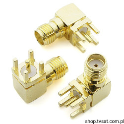 C7844 HF Socket Angle to PCB THT ROSENBERGE