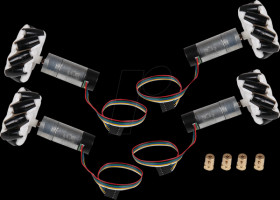 COM-MOTOR06 Omni Wheels kit with motors and encoders
