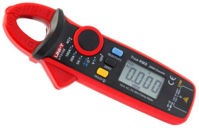 Cyfrowy miernik cęgowy True RMS AC/DC fi przew: 17mm DC: 2/20/100A UT-210E