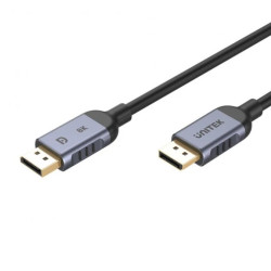 Unitek kabel DisplayPort 1.4 8k 60hz, 4k 240hz, HDR, HDCP 2.3, DSC 1.2, 1m