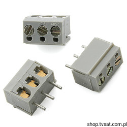 237-136 THT Connector 3 Pin to Wire SIL3 WAGO