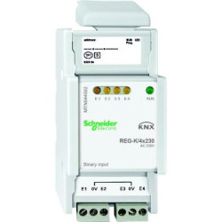 Wejście binarne REG-K/4x230, jasnoszary MTN644992