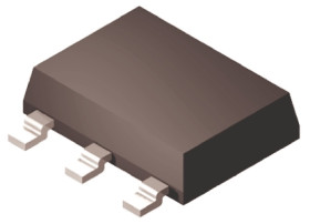 MOSFET N-kanałowy 6.6 A SOT-223 100 V SMD Pojedynczy 2.2 W 46 miliomów