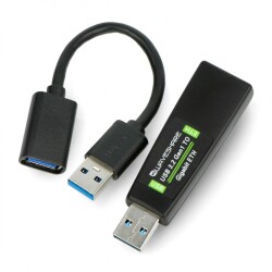 Adapter USB 3.2 do Ethernet Gigabit - Waveshare 20162