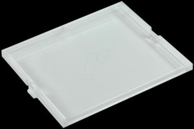 Cover for DIN rail housing, size 3, transparent