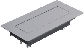 Top Frame Medium kaseta z ramką symetryczna, szary metaliczny, Bachmann (925.80