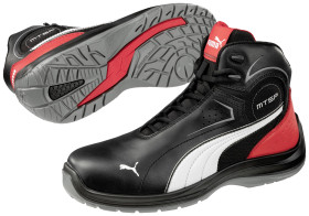 PUMA Touring Black Mid 632610200000039 ESD Buty ochronne S3 Rozmiar buta (EU): 39 czarny, biały, czerwony 1 par(a)