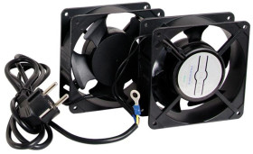 Wentylator do zainstalowania w płycie górnej szafy RACK wiszącej RAW2 2/230