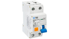 Wyłącznik Różnicowoprądowy Z Członem Nadprądowym 1P+N 20A 30Ma Typ Ac Lc-Tec...