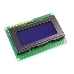 Wyświetlacz LCD Display Elektronik DEM16481SBH-PW-N czarny, biały niebieski (S x W x G) 87 x 60 x 13.5 mm