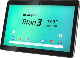 Hannspree Titan 3 WiFi 16 GB czarny Tablet 33.8 cm (13.3 cal) 1.5 GHz ARM Cortex Android™ 9.0 1920 x 1080 Pixel