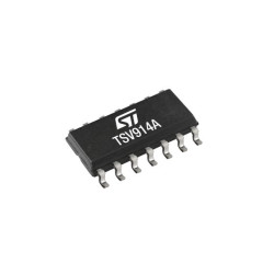 TSV914AIDT Wide-bandwidth (8 MHz) rail-to-rail input/output 5 V CMOS quad operational amplifier