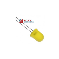 Dioda LED 8mm żółta diff. L-793YD