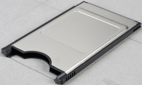 PCMCIA slot type II PC card - CF type I adapter