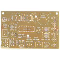 Genie PCB118 18 Pin Activity Project Single PCB Bare Board