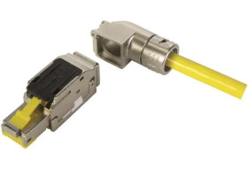Wtyk RJ45 beznarzędziowy 8 polowy kątowy 90st. 09451511571