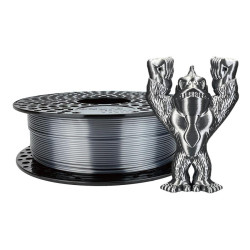PLA Silk filament Graphite Grey 1.75mm 1kg - Azurefilm