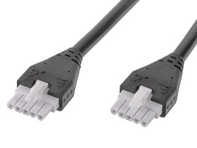 Kabel przewód-płytka, Mini-Fit Jr., raster: 4.2mm, 2m