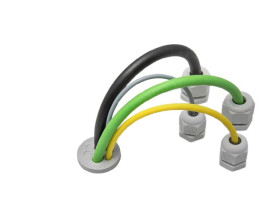 Zestaw dławnicy kablowej Elastomer max. średnica kabla 9.4mm IP54