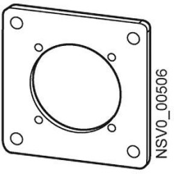 Siemens BVP:203259 Płyta adaptera 1 szt.