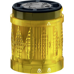Schneider Electric XVUC68 signal tower yellow 1pc for industrial use
