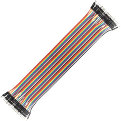 Kabelki M/M 20cm. taśma 40szt. kolory