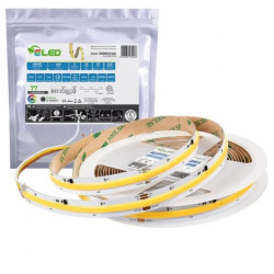 Taśma LED COB cyfrowa WS2811 420 chips 24V 11W 87lm/W neutralna 4000K CRI90+ IP20 - ED00031529 /odcinki po 5 m/