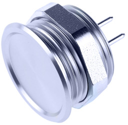 Przełącznik piezoelektryczny, Przewlekany, 100 mA, SPST, -40 → +85°C