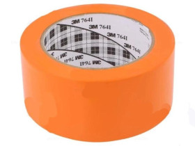 7000048923 Taśma: znakująca pomarańczowy L: 33m W: 50mm samoprzylepna