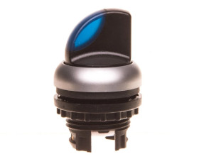 Napęd przełącznika 2 położeniowy niebieski z podświetleniem z samopowrotem M22-WLK-B 216820