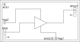 Wideband Power Amplifier Chip, DC - 18 GHz