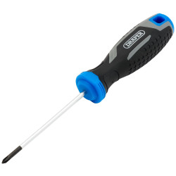 Draper 13358 Phillips Soft Grip Screwdriver, PH0 x 75mm