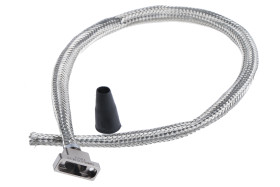 Osłona tylna D-Sub 15 -pinowe Aluminium Prosty Polamco