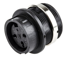 Gniazdo Din 3 -pinowe Montaż na panelu M16 300 V