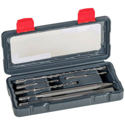 kwb 109166 Chisel set 40Cr steel SDS-Plus 6-piece 5-10mm